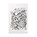 JaneDream 1pc Body art Makeup Man Temporary Tattoo Stickers Large