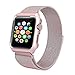 Produktbild BZLine für Apple Watch Series 4 Armband, Luxus Edelstahl Rostfreier Stahl Magnetisches Ersatzband mit Hülle für Apple Watch Series 4 40mm 44mm Stylisches Armband für Männer und Frauen