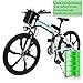 Produktbild Kaimus E-Bike 26 Zoll Elektrofahrrad Faltbares Mountainbike, 36V 250W E-Faltrad E-MTB mit Große Kapazität Lithium, Mechanische Scheibenbremsen, Doppel-Federung und 21-Gang Shimano