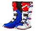 Produktbild O'Neal Rider Boot MX Cross Stiefel Blau Rot Weiß Motorrad Enduro Motocross Offroad, 0329-7, Größe 41