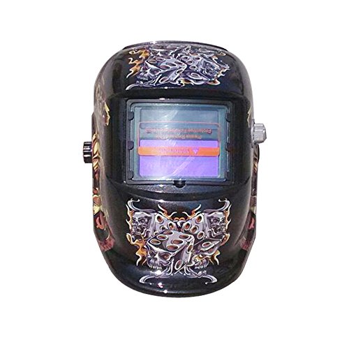 Preisvergleich Produktbild MCTECH® Solar Schweißhelm Automatik Schweißmaske Schweißschild Schweißschirm (Magnat)