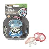 Tommee Tippee Closer to Nature Teether Stage 1 BLUE