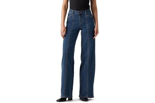 Levi's dam Byxor 318 Seamed Wide Leg