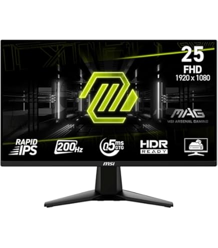 MSI MAG 242F 24-inch 1920 x 1080 (FHD) Gaming Monitor, 200Hz