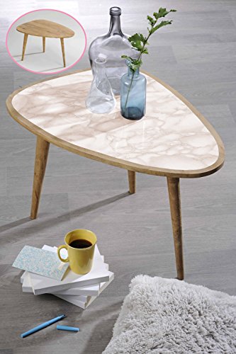 Venilia 53360 Klebefolie Marmor, PVC, rosa, 45 x 200 x 0,1 cm - 2