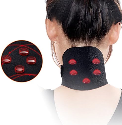 Heating Neck Support,Self-Heating Neck Therapy Magnetic Heating Pad Neck Brace Protector Thermal
