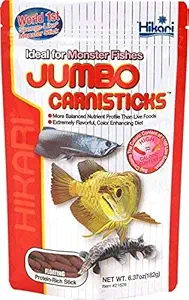 Hikari Jumbo Carnistick Floating Type Long Pellets, 182g