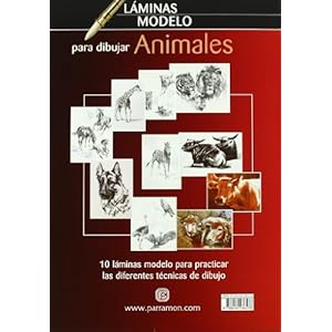 LAMINAS MODELO PARA DIBUJAR ANIMALES (Láminas modelo para dibujar)