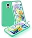 Produktbild Cadorabo - TPU Silikon Schutzhülle (Full Body Rund-um-Schutz auch für das Display) für > Samsung Galaxy S5 MINI / S5 MINI DUOS < in MEER-GRÜN