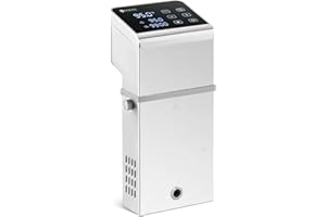 Royal Catering Circulador De Inmersión Sous Vide Al Vacío Cocedor Portátil RCVG-43 (Potencia: 2.300 W, Temperatura: 5-99 °C, Hasta 80 L)