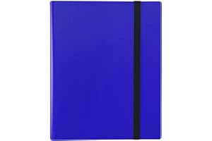 VINMOOOG Album na karty kolekcjonerskie, 9 kieszeni, album na karty kolekcjonerskie, album na karty kolekcjonerskie, album na karty, album na karty kolekcjonerskie o pojemności 360 kart, uchwyt na karty do Pokemon, YuGiOh itp