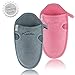 Produktbild Lavilo Natur Peelinghandschuh Körper & Gesicht in Pink oder Grau I inkl. Gratis Peeling Guide I Hamam Peeling Handschuh I Luffa Schwamm I Peeling-Handschuh I reinigt Porentief