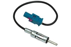 PGONA Adaptateur D ANTENNE FAKRA Male DIN Male PSA VAG Compatible avec BMW GM Renault Mercedes etc.