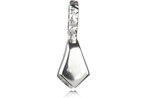The Jewellery Store London Simple Pendant Bail in 925 Sterling Silver