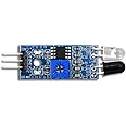 Electronic Spices IR Infrared Sensor Module Reflective Photoelectric Light Intensity DIY Kit for Arduino UNO