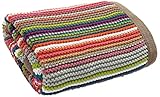 Mamas & Papas Timbuktales Knitted Stripe Blanket 70 x 90 cm