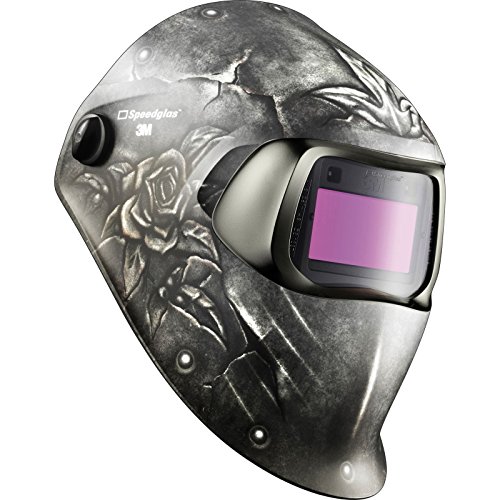 Preisvergleich Produktbild SPEEDGLAS 100 Steel Rose Schweißermaske Schweißhelm Automatikmaske