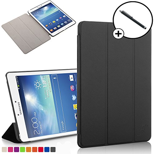 ForeFront Cases® - Kunstleder-Case mit Ständer Hülle für Samsung Galaxy Tab 3 8.0 8GB 3G + WiFi - mit magnetischer Auto-Sleep-Wake-Funktion - inkl. Bedienstift