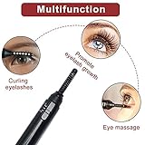 Thermo Wimpernformer, Schönheit elektrisch beheizt Wimpernzange, Mini Portable Electric Heated Eyelash Curler, Beauty Tool Eye Lashes Pen Style Tools für wunderbar geschwungene Wimpern, Schmerzfreie Alternative zur Wimpernzange - 2