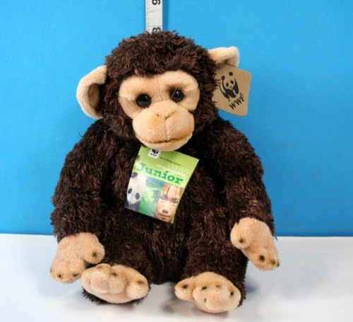 9 Inch WWF Junior Chimpanzee Cute Cuddly Soft Toy (PL98)