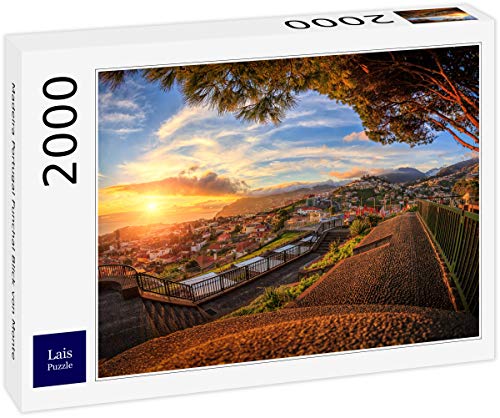 Preisvergleich Produktbild Lais Puzzle Madeira Portugal Funchal Blick von Monte 2000 Teile