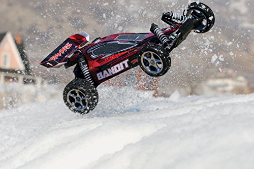 Traxxas Scale 1:10 Bandit 2WD Ready to Run Off-Road Buggy (Silver)