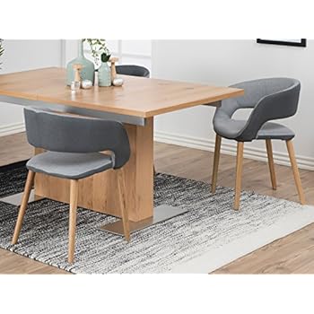 möbelando Esszimmerstuhl Küchenstuhl Stuhl Essstuhl Stoffstuhl