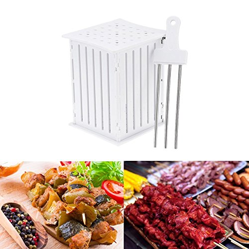 Kebab-Maker, BBQ-Werkzeug / Grillwerkzeug, 36 Löcher für Spieße / Kabab / Kebap-Spieße