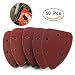 Produktbild Exsart 50 PCS Mouse Sander Pads Schleifblätter Discs für Black Decker Detail Palm Sander Mixed 40 80 120 180 240 Grits