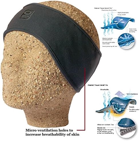 KanforPOLARTEC HIGHLY BREATHABLE HEADBAND RAFO+ SKIING SNOWBOARDING RUNNING HIKING