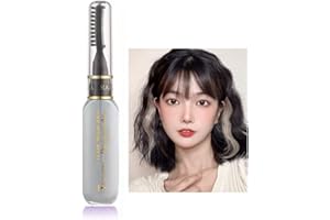 NACGUO Hair Chalk for Girls- New Hair Chalk Comb Mascara Temporary Washable Hair Color Dye for Girls Women-Non-toxic Instant Hair Dye Colors for Christmas, Halloween, Birthdays, Parties (12# White)