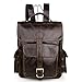 Produktbild YAAGLE Retrotasche Herren Taschen erste Schicht aus Leder alt Stil Gepäck Laptoptasche Rucksack Schultertasche Reisetasche-kaffee
