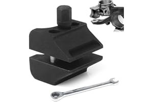 BNGXR Outil d'écartement de Jambe de Force, Écarteur de Fusée de Direction de Moyeu de Jambe de Suspension, Douille D'écartement de Jambe de Suspension Facile à Utiliser, Outil en Métal Amortisseur