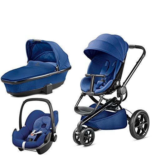 Quinny Moodd with Carrycot Blue Base and Pebble Blue Base