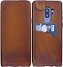 Produktbild Burkley Lederhülle kompatibel mit Samsung Galaxy S9 Plus Handyhülle - Cover Case bruchfeste Schutzhülle für das Galaxy S9 Plus - QI-fähig (Sattel Braun)