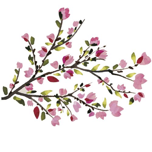 RoomMates - Adhesivos infantiles despegables para pared, diseño de rama