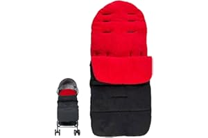 Ailopta Saco Silla Paseo Universal, Pies para Cochecito, Saco Capazo Bebe Impermeable a PruebaViento Cubierta Cochecito Forro Cálido, Sacos Cochecito Funda Cálida para Cochecitos