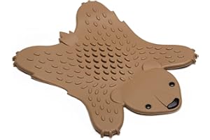 OTOTO Grizzly Bear Trivet for Kitchen Counter - Hot Pot Holder Trivet for Table - BPA Free Hot Pads for Kitchen Counter - Heat Resistant Silicone Trivet, Hot Plate Mat for Pots, Pans, Hot Dishes