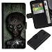 Produktbild For SAMSUNG Galaxy S4 IV / i9500 / i9515 / i9505G / SGH-i337,S-type® Sci-Fi Ufo Conspiracy Grey - Zeichnung PU-Leder-Mappen-Art-Beutel schützende Haut Hülle Case
