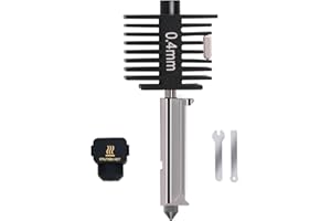 KOYOFEI A1 Mini Upgrade Hotend Kit, 3D Printer Head Hot End Heating Block Kit with 0,4 mm Hardened Steel Nozzle and Silicone Socks for Bambu Lab A1/A1 Mini