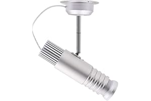 HXZB 10W Static Silver LED GOBO Projector Advertising Logo Light, Customized Pattern for Shop Mall Restaurant Hotel Bar