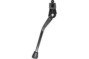 PROMETHEUS BICYCLES Supporto per bicicletta solo per bicicletta da 14 pollici Prometheus, 225 mm, in alluminio, cavalletto laterale, colore: nero