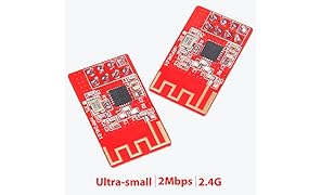 SunFounder 2pcs nRF24L01+ 2.4G Antenna Wireless Transceiver Module for Arduino and Raspberry Pi