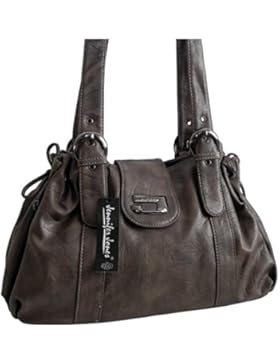 Schultertasche von Jennifer Jones - moderne Damen Handtasche Umhängetasche Shopper Henkeltasche Damentasche (...