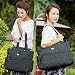 Large-capacity Waterproof Back Pack Diaper Bag , TUTUWEN Beautiful Best Unique Fashion Multifunction Mummy Package Plus Matching Baby Changing Pad Design Cotton Canvas - Black