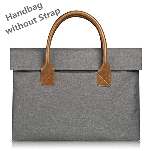 Preisvergleich Produktbild SCBJBZ Neue Universelle Laptoptasche Notebook-Tasche Aktentasche Schultertasche Tasche Für MacBook Air Pro Retina 11 12 13 15 15,6 Pro 13 Ohne Touch-Bar Modell 2 Dunkelgrau