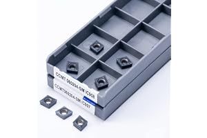 10 st högkvalitativa CCMT060204 CCMT060208 SM IC907 IC908 Svarvmetallverktyg CCMT 060204 060208 Karbidinsats Cnc Intern vridn