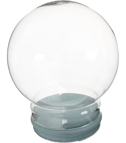 Boule à Neige Vide En Verre - 45 Mm - À Remplir Soi-même - Pour Décorations DIY, Noël, Mariage - 6