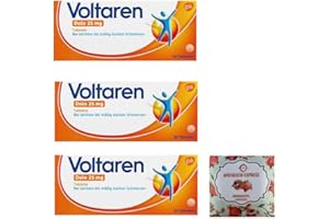 Voltaren Dolo Schmerztabletten Set mit 3 x 20 Tabletten inkl. Granatapfel Handseife von Apotheken-Express