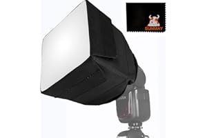 GODOX Blitzlicht Diffusor Softbox 10cm x 10cm Mini Faltbarer Softbox für Godox Speedlite Blitz Canon Nikon Sony Fuji Olympus Kamera Speedlite (10cm x 10cm)